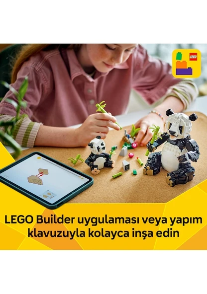 Lego Creator 3in1 - Panda Ailesi 31165 Lisanslı Ürün - Resim 6