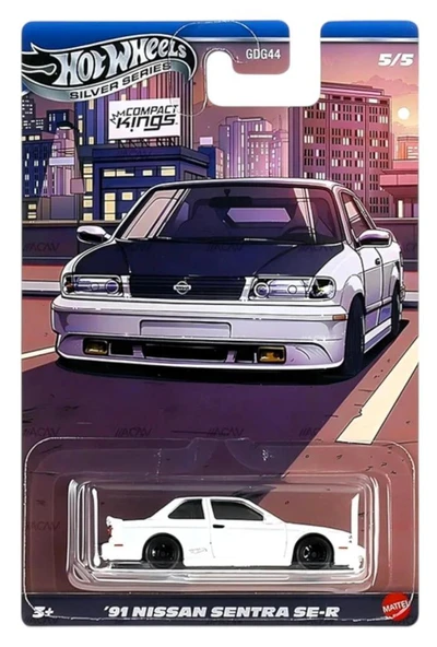 Hot Wheels Temalı Arabalar Silver Serisi 91 NISSAN SENTRA SE-R JKX60 ürün görseli 1