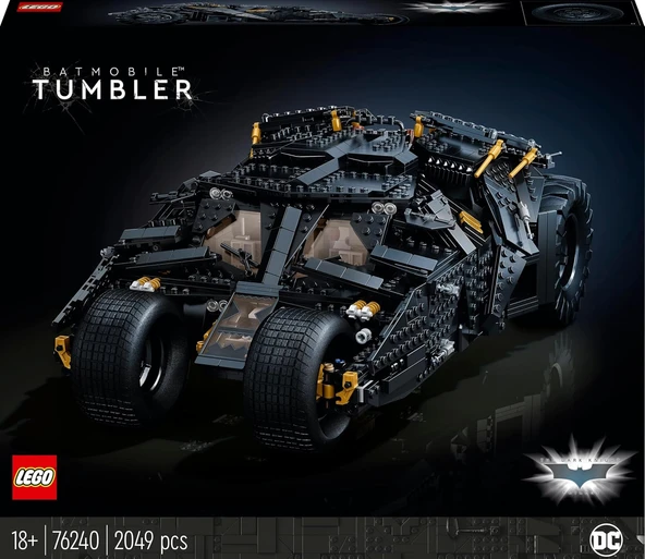 LEGO 76240 DC Batman Batmobile Tumbler - Resim 2