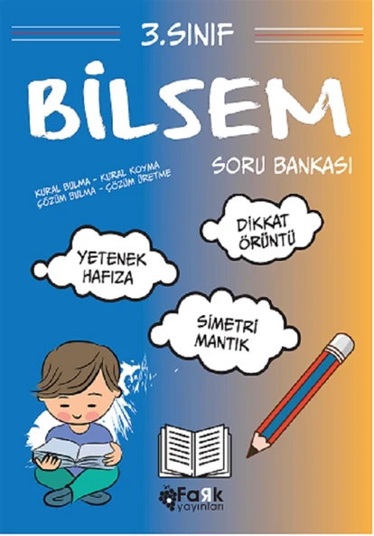 3. Sınıf Bilsem Soru Bankası Tacettin Kandemir Fark Yayınları ürün görseli 1