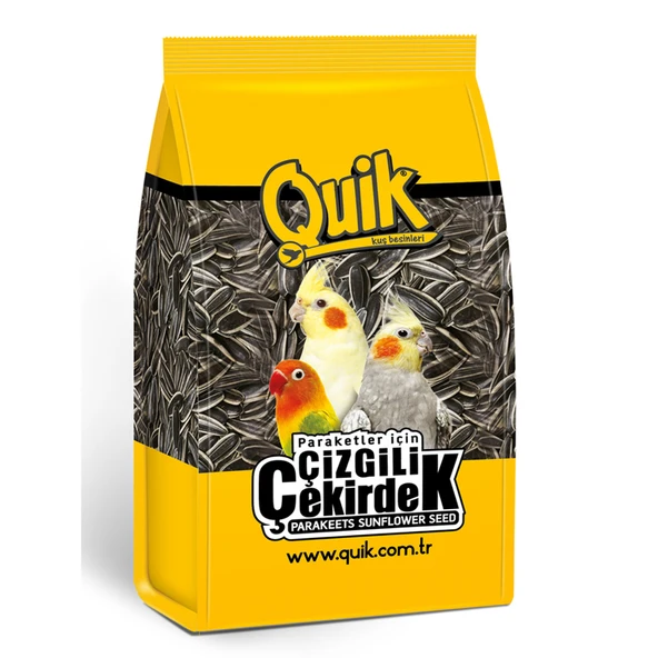 Quik Çizgili Papağan Çekirdeği 500 Gr ürün görseli 1