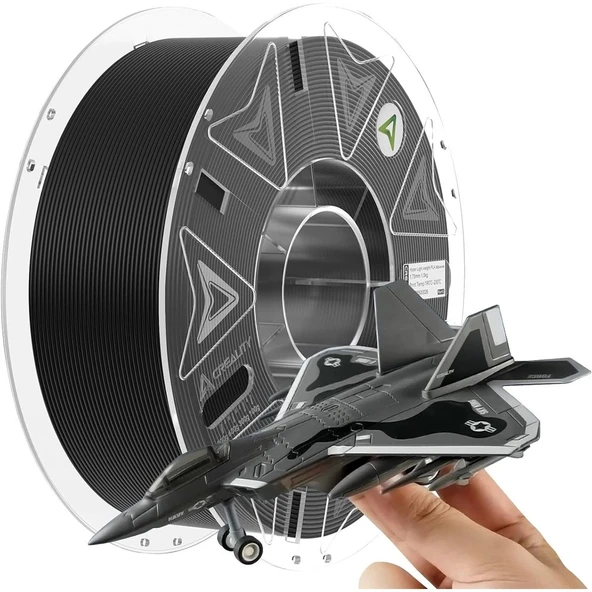 Creality Hyper Lw Light Weight Hafif Pla Siyah 1.75mm 1kg Filament ürün görseli 1