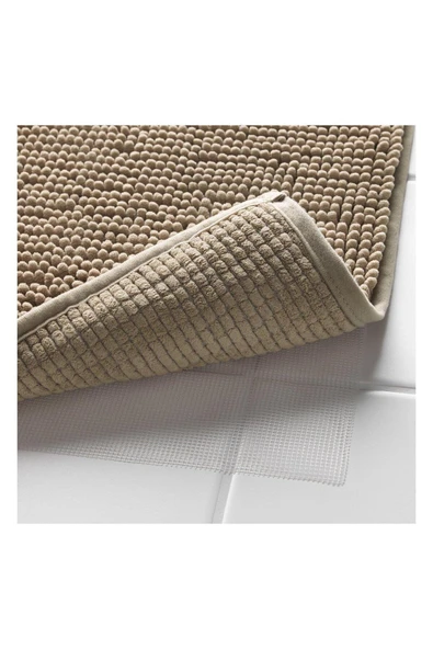 Toftbo Banyo Paspası Bej 40x60 Cm - Resim 3