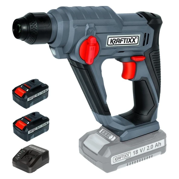 Kraftixx by Einhell KX-BH 18 Li Akülü Darbeli Pnömatik Matkap 2x3 Amper 4514010S3 ürün görseli 1