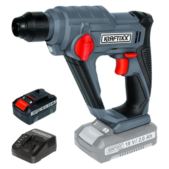 Kraftixx by Einhell KX-BH 18 Li Akülü Darbeli Pnömatik Matkap 1x3 Amper 4514010S2 ürün görseli 1