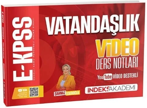 2026 EKPSS Vatandaşlık Video Ders Notları İndeks Akademi ürün görseli 1
