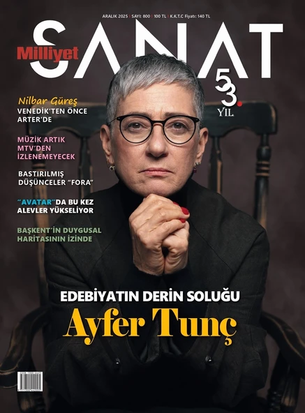Milliyet Sanat Dergi 800.Sayı Aralık 2025 ürün görseli 1