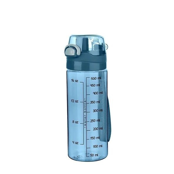 Su matarası - suluk 500 ml. spor su matarası ürün görseli 1