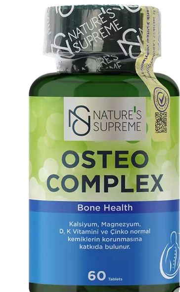 Nature's Supreme Osteo Complex 60 Tablet ürün görseli 1