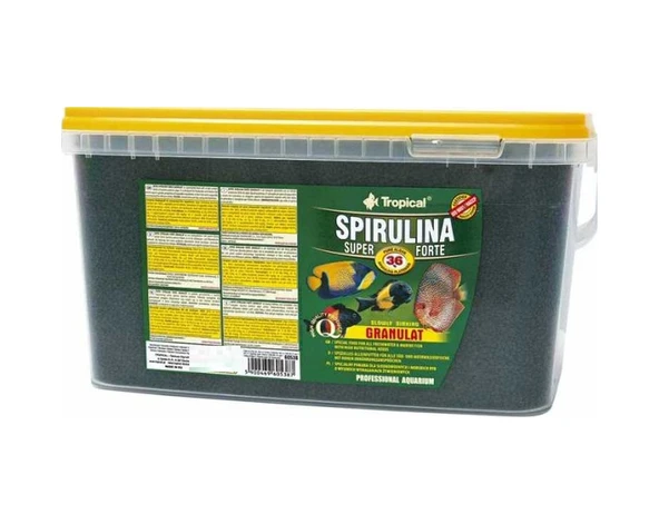 Tropical Süper Spirulina Forte Granulat Granül Yem 500 G ürün görseli 1