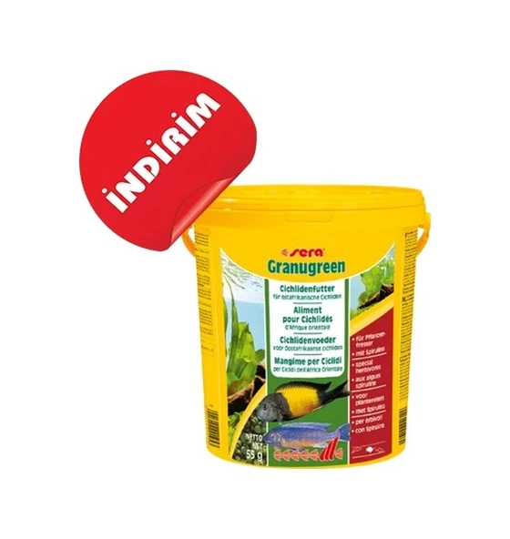 Sera Granugreen 500 G - Resim 2