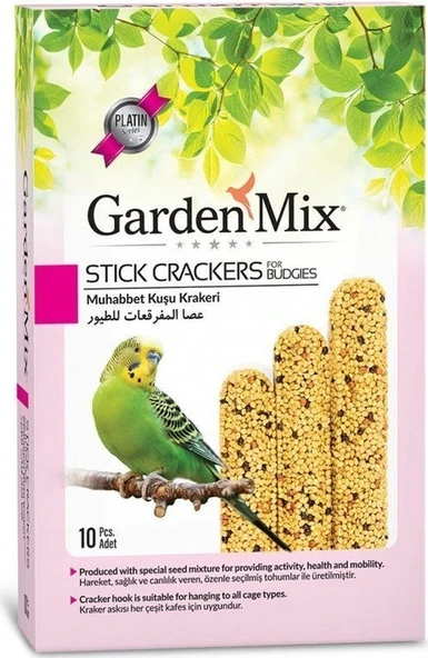 Gardenmix Platin Sade Kuş Krakeri 10lu X 5 ADET ürün görseli 1