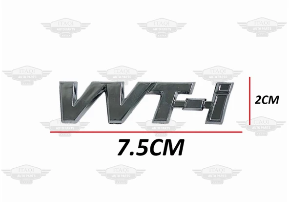 YAZI COROLLA 02-06/YARİS 99-05 ARKA  (VVT-İ YAZISI) ürün görseli 1