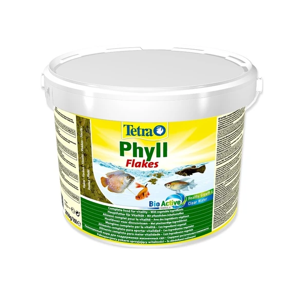 Tetra Phyll Flakes Bitkisel Pul Yem 500 Gr - Resim 4