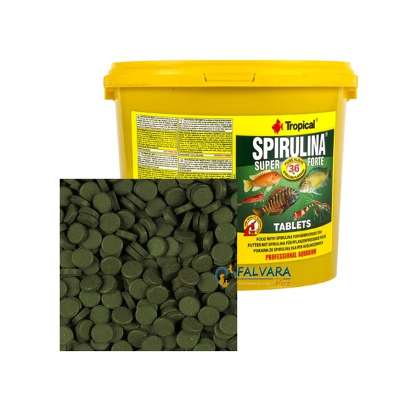 Tropical Süper Spirulina Forte Tablet Yem 250 Adet ürün görseli 1