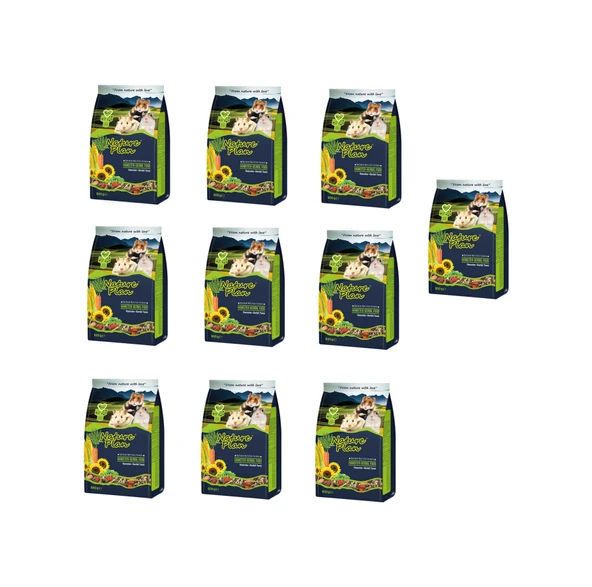Nature Plan Hamster Yemi 10 x 800 G ürün görseli 1