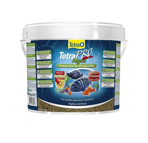 Tetra Pro Algae 1000 Gam Kovadan Bölme Bitkisel Balık Yemi - Resim 3