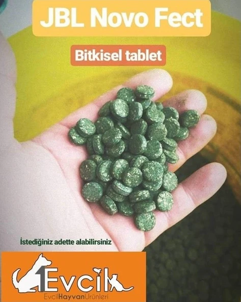 Jbl Novo Fect Bitkisel Tablet Yem Kovadan Bölme 250 Adet ürün görseli 1