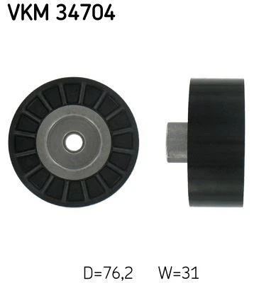 ALTERNATÖR GERGİ RULMANI TRANSIT 2.4 V184 TDCİ 6C1Q6C344AB-1372770 ürün görseli 1