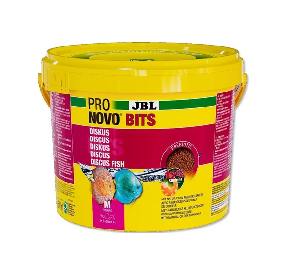 Jbl Pro Novo Bits Grano M Granül Çiklet Balık Yemi 1 KG ürün görseli 1