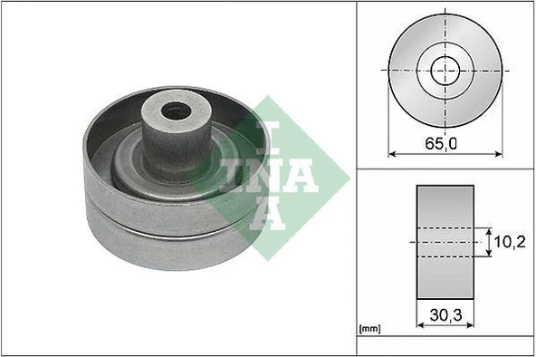 ALTERNATÖR V KAYIŞ GERGİ RULMANI TEK RULMAN TRANSIT V347 V348 Ford Ranger 2011-2020 2.2 TDCI ürün görseli 1