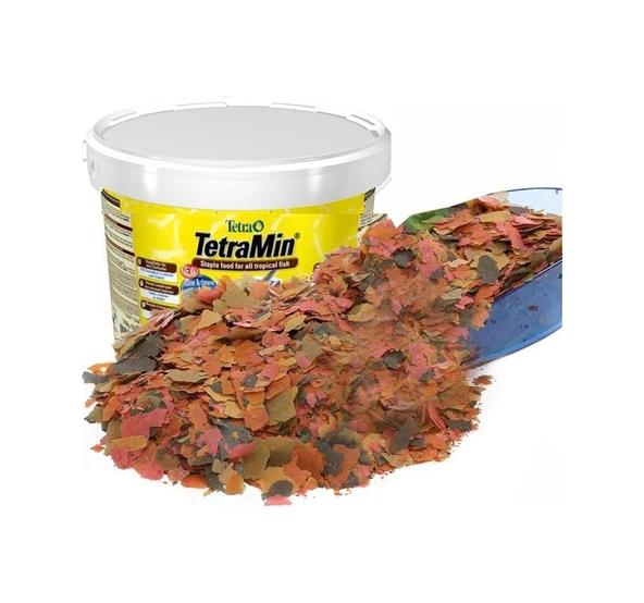 Tetramin Pul Yem -Kovadan Bölme- 250 Gram Temel Pul Yem ürün görseli 1