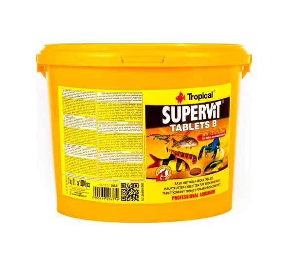Tropical Süpervit B Tablets Tablet Balık Yemi 250 G ürün görseli 1