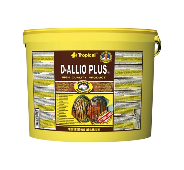 Tropical D-Allio Plus Flakes Sarımsaklı Pul Yem 500 G ürün görseli 1