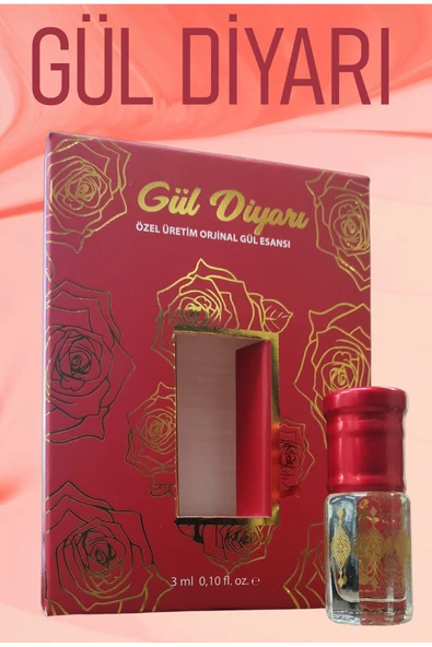 ÖZEL KUTUSUNDA GÜL DİYARI ROSE LAND ALKOLSÜZ ESANS 3 ML 0,10 FL OZ ürün görseli 1