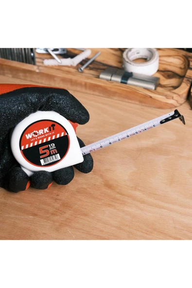 Work It 5Mx19Mm Şerit Metre - Resim 3
