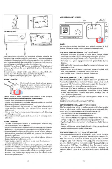 Baymak Logi S Kablosuz Oda Termostatı - Resim 5