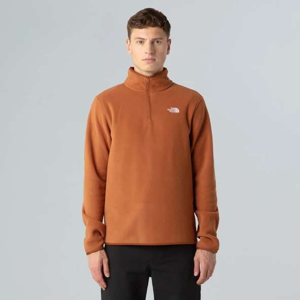 The North Face Glacier 1/4 Fermuarlı Polar Fleece NF0A8D0QBOE1 ürün görseli 1