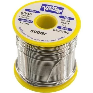 KURTEL 500GR 1mm  Sn60/Pb40 LEHİM TELİ ürün görseli 1