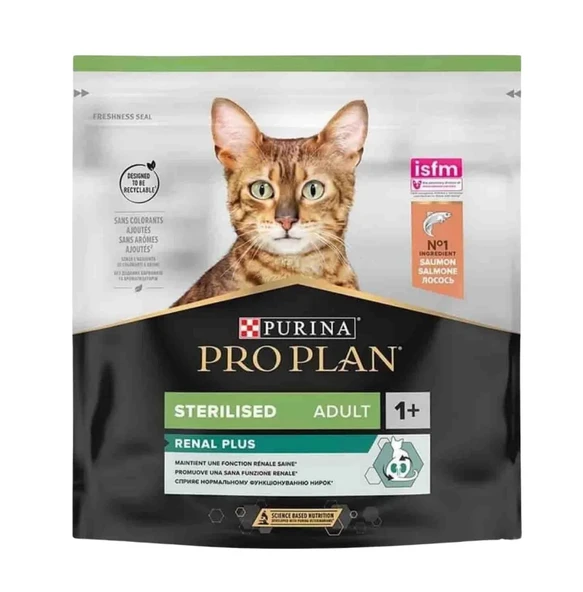 Pro Plan Sterilised Somonlu Kısırlaştırılmış Kedi Kuru Maması 400 gr x 25 adet ürün görseli 1