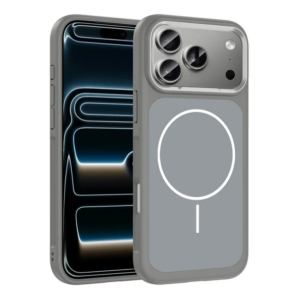 iPhone 17 Pro Orena M-Safe Kılıf – Metal Kamera Koruması ve Parlak Tasarım ürün görseli 1