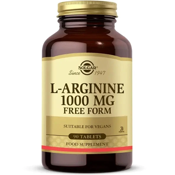 Solgar L-Arginine 1000 mg 90 Tablet ürün görseli 1