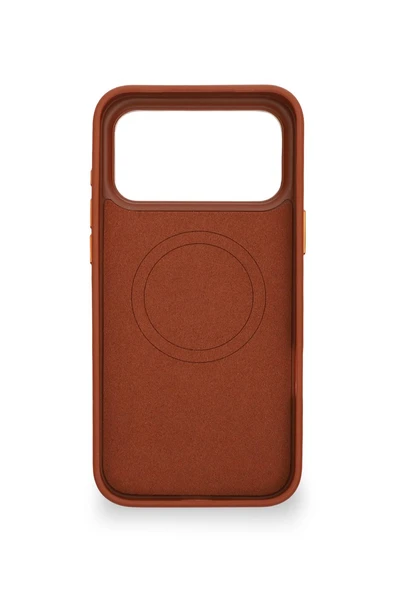 Brushed Ego Case iPhone 17 Pro Max Whiskey Bronze - Resim 3