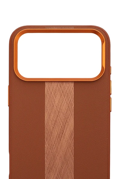 Brushed Ego Case iPhone 17 Pro Max Whiskey Bronze ürün görseli 1