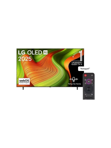 LG OLED55B56LA 55'' 138 Ekran Uydu Alıcılı 4K Smart webOS OLED TV ürün görseli 1