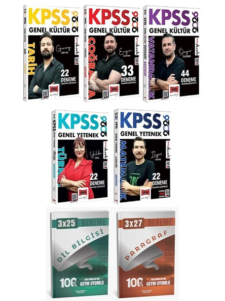Yargı 2026 KPSS Genel Yetenek Genel Kültür 143 Deneme 5 li Anla Kazan Deneme ürün görseli 1