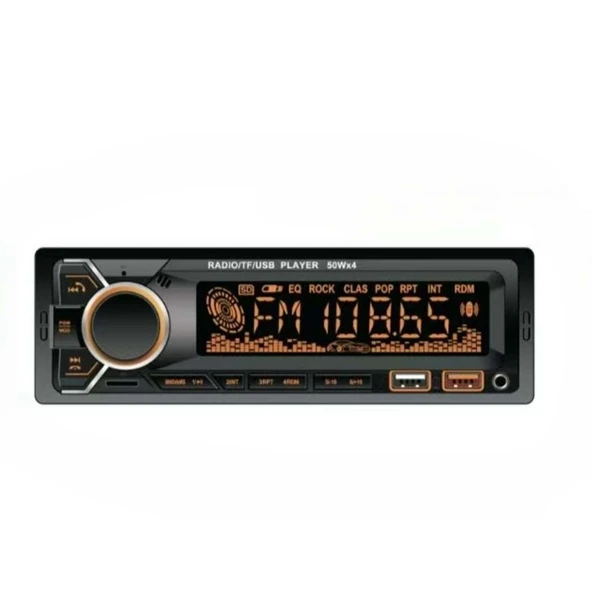 Bawerlink BW6305 Bluetooth Oto Teyp | Çift USB Girişli | 4x60W Amfi Çıkışlı | SD/USB/AUX Destekli Araba Teybi Radyo ürün görseli 1
