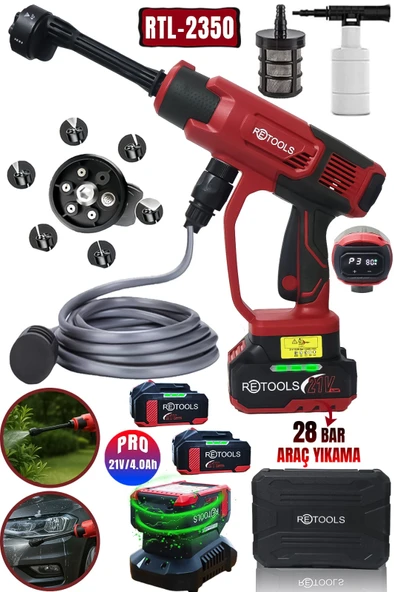 RETOOLS 28 BAR BORDO ARAÇ YIKAMA MAKİNESİ ürün görseli 1
