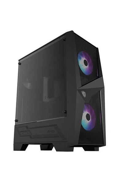 MAG FORGE 100R Gaming Mid-Tower PC Kasası Siyah - Resim 4