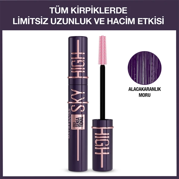 Lash Sensational Sky High Plum Twilight Maskara ürün görseli 1