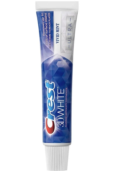 Crest 3D White Ultra Vivid Mint Diş Macunu 147GR - Resim 2