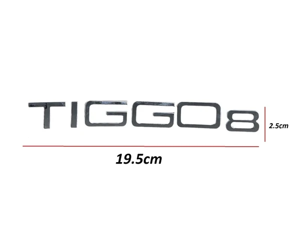 YAZI TİGGO 8 PRO 22-24 ARKA (TİGGO 8 YAZISI) ürün görseli 1