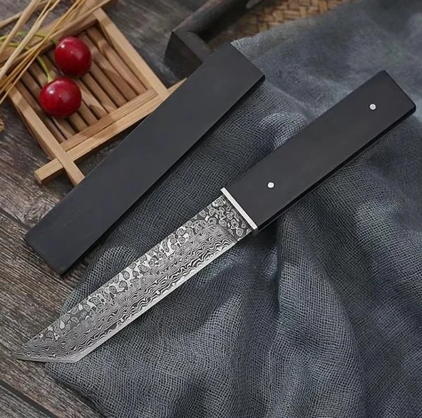 Japon Samurai Damascus Tanto Nadir ürün görseli 1
