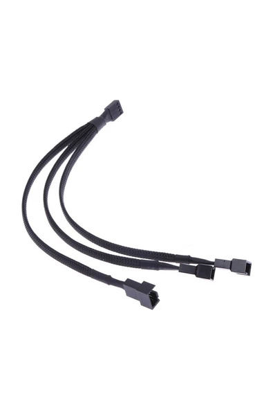 Alfais 4303 Fan Çoklayıcı Y Pwm Kablosu 4 Pin Switch 3 Pin 3 Port ürün görseli 1