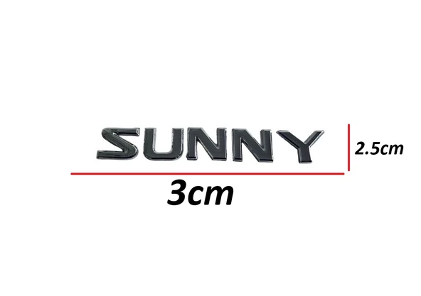 YAZI SUNNY 90-94 ARKA (SUNNY YAZISI) ürün görseli 1