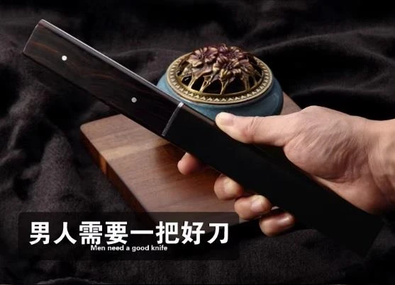 Japon Samurai Damascus Tanto Nadir - Resim 4